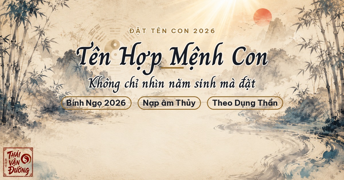 Đặt Tên Con Sinh Năm Bính Ngọ 2026 Theo Ngũ Hành Bát Tự