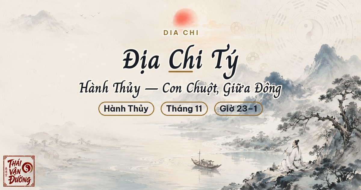 Địa Chi Tý là gì? Ý nghĩa chi Tý trong lá số Bát Tự và cách xem ngày giờ