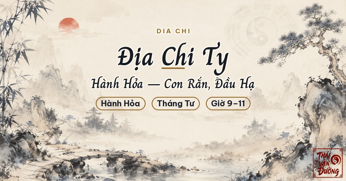 Địa Chi Tỵ Là Gì? Tàng Can, Hợp Xung Và Giờ Tỵ