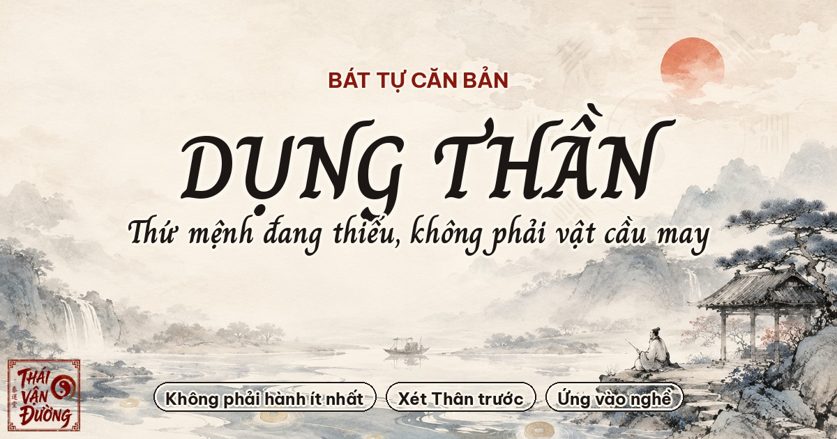 Dụng Thần Là Gì? Cách Hiểu Đúng Về Thứ Mà Mệnh Đang Thiếu