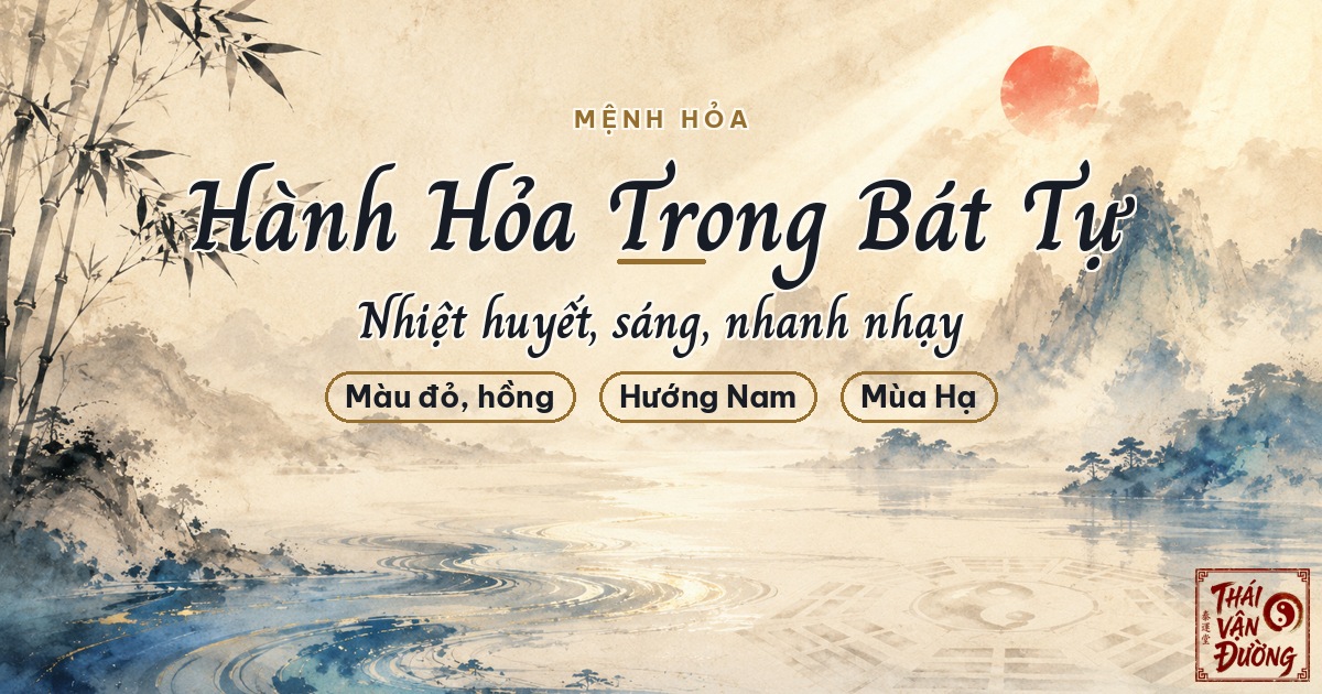 Mệnh Hỏa Là Gì? Hành Hỏa Trong Bát Tự — Tính Cách, Nghề Nghiệp, Màu Hợp