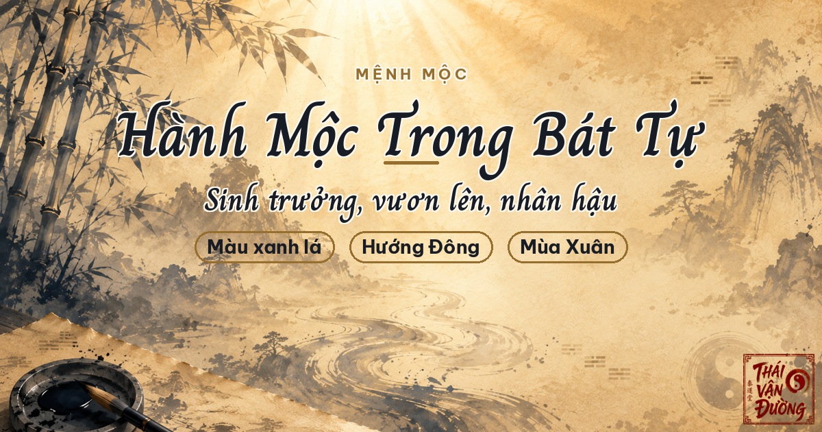 Mệnh Mộc Là Gì? Hành Mộc Trong Bát Tự — Tính Cách, Sáng Tạo, Nghề Phù Hợp