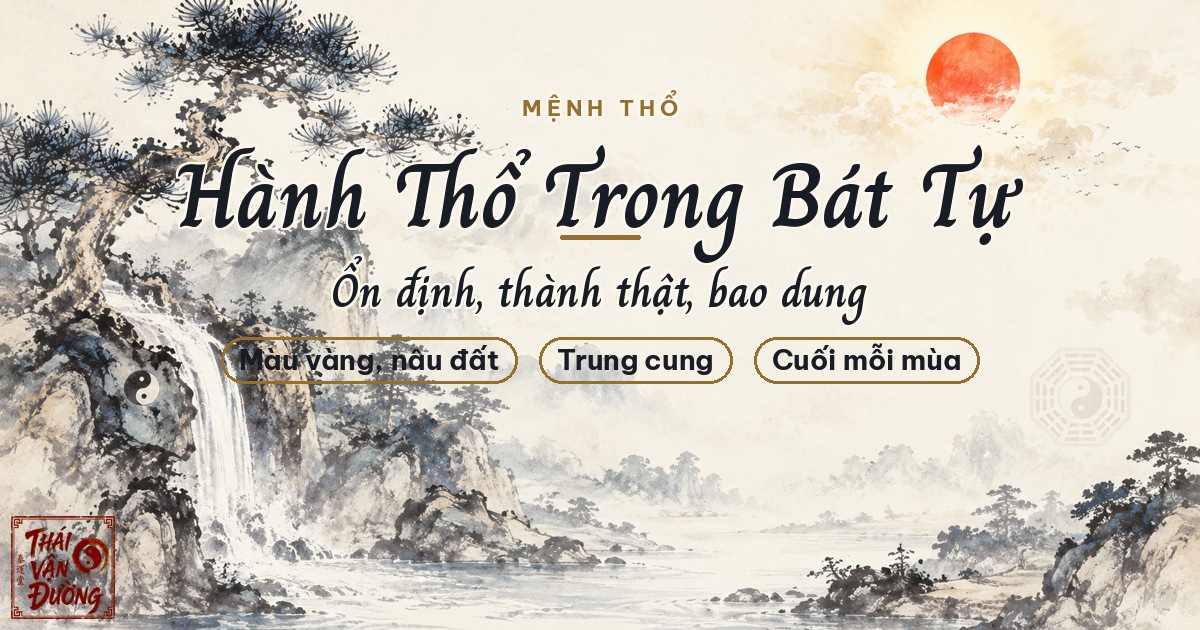 Mệnh Thổ Là Gì? Hành Thổ Trong Bát Tự — Tính Cách, Ổn Định, Nghề Phù Hợp