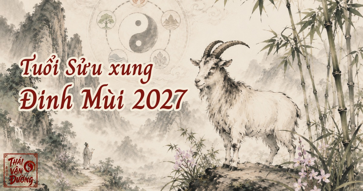 Tuổi Sửu Xung Đinh Mùi 2027 - Phải Cẩn Trọng Thế Nào?