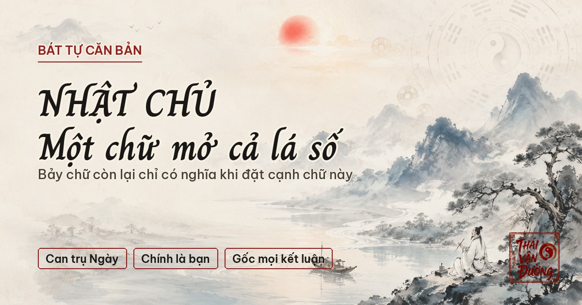 Nhật Chủ Là Gì? Cách Tìm Và Đọc Chữ Trung Tâm Của Lá Số