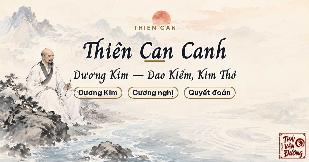 Thiên Can Canh Là Gì? Tính Cách Người Nhật Chủ Canh