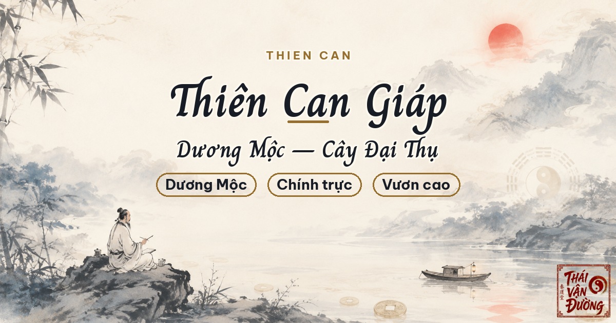 Thiên Can Giáp Là Gì? Tính Cách Người Nhật Chủ Giáp