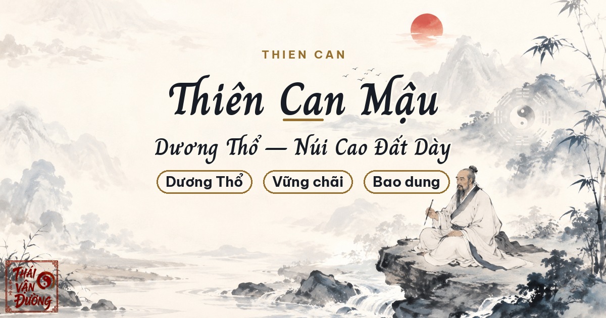 Thiên Can Mậu Là Gì? Tính Cách Người Nhật Chủ Mậu