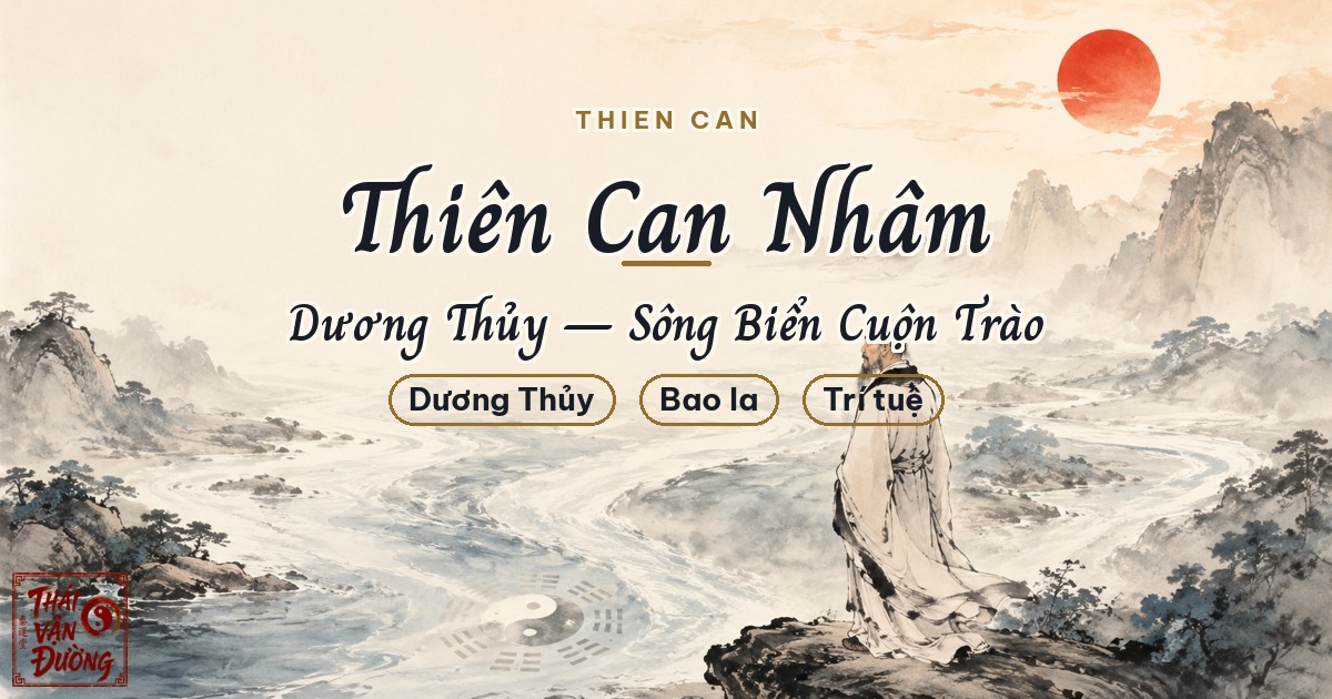 Thiên Can Nhâm Là Gì? Tính Cách Người Nhật Chủ Nhâm