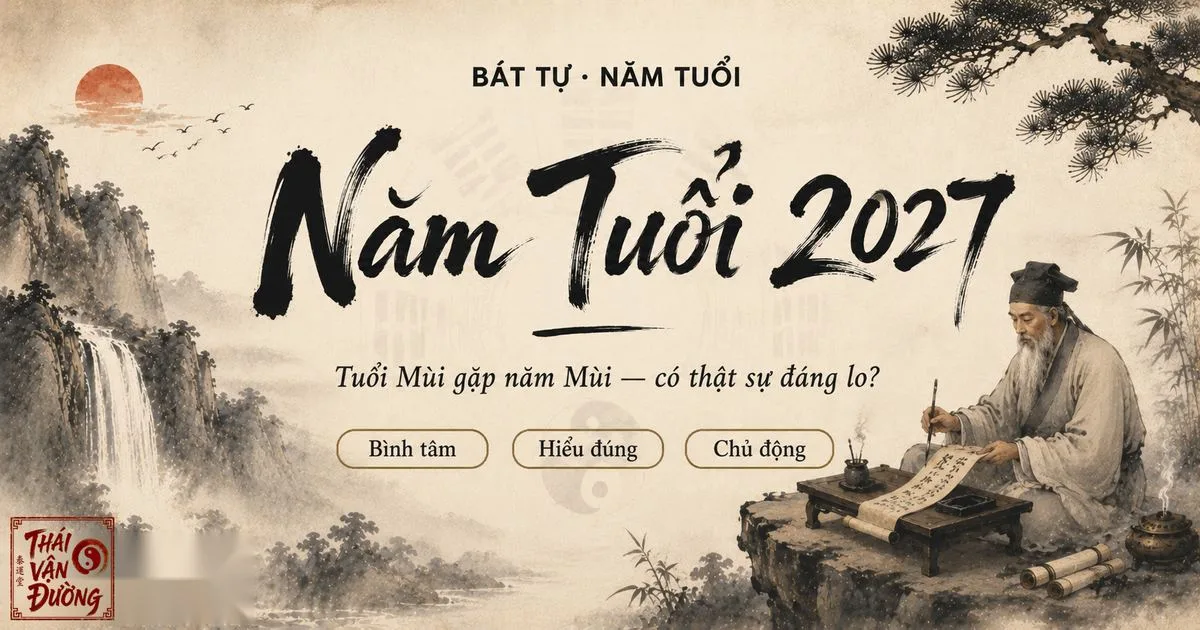Tuổi Mùi Năm 2027: Năm Tuổi Có Thật Sự Đáng Lo?