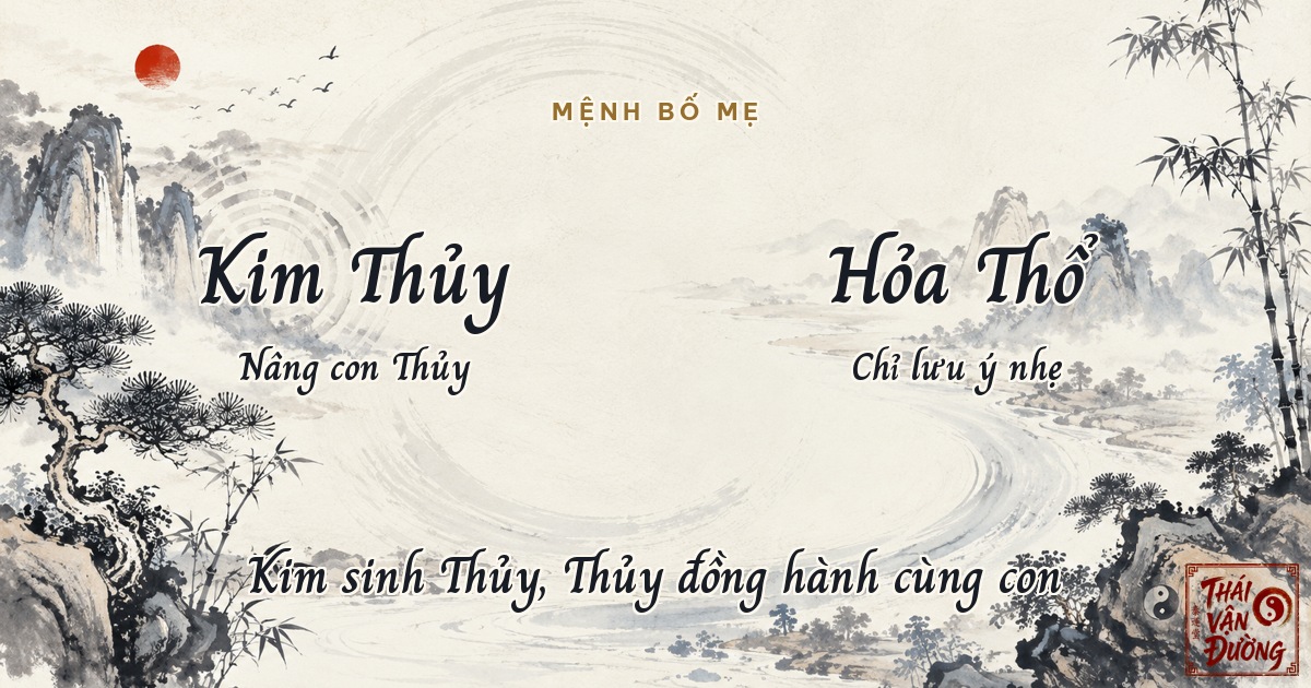 Bố mẹ tuổi chưa hợp có cần lo không