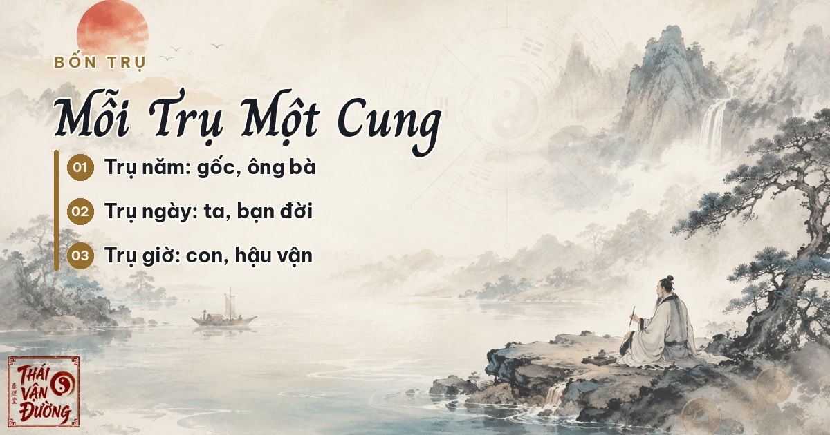 Cung con cái trong bát tự là gì — và vì sao lại nằm ở trụ giờ