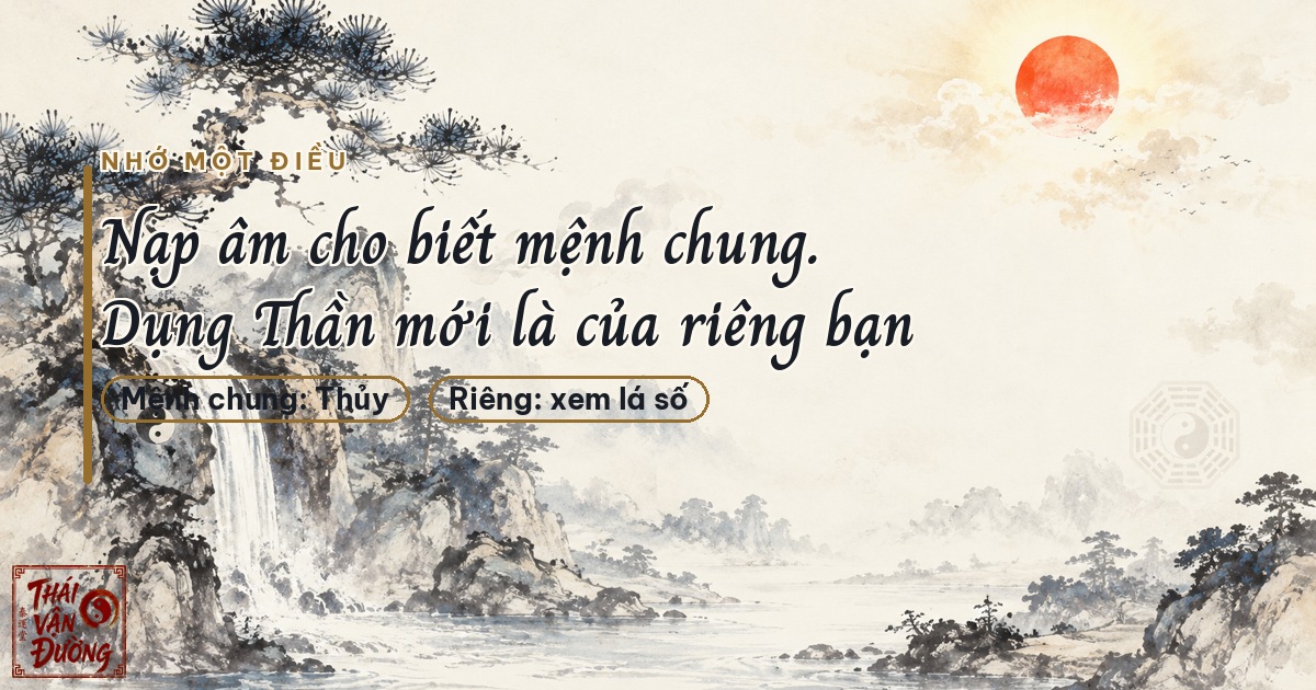 Màu Sắc, Hướng Hợp Với Mệnh Thủy Đinh Mùi 2027
