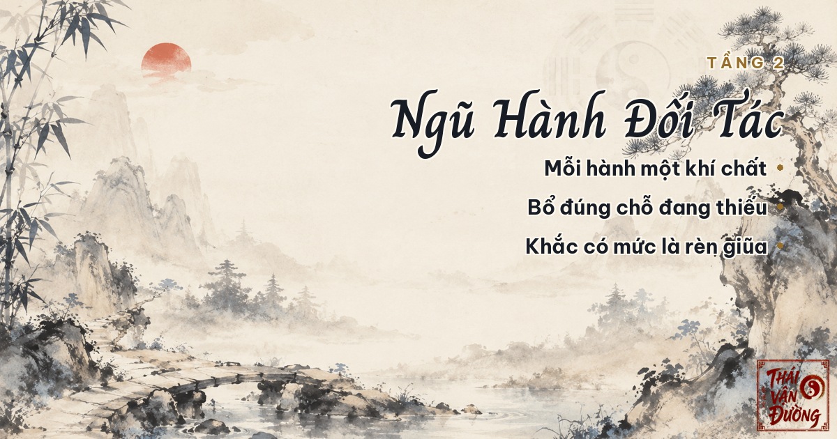 Tầng thứ hai: Ngũ hành của đối tác — tính nết và năng lượng hợp hay khắc bạn