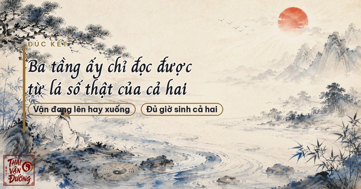 Tầng thứ ba: Thời vận của đối tác đang lên hay đang xuống