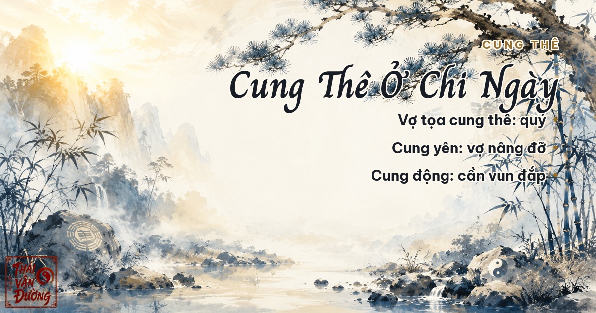 Cung thê — ngôi nhà của người vợ trong lá số