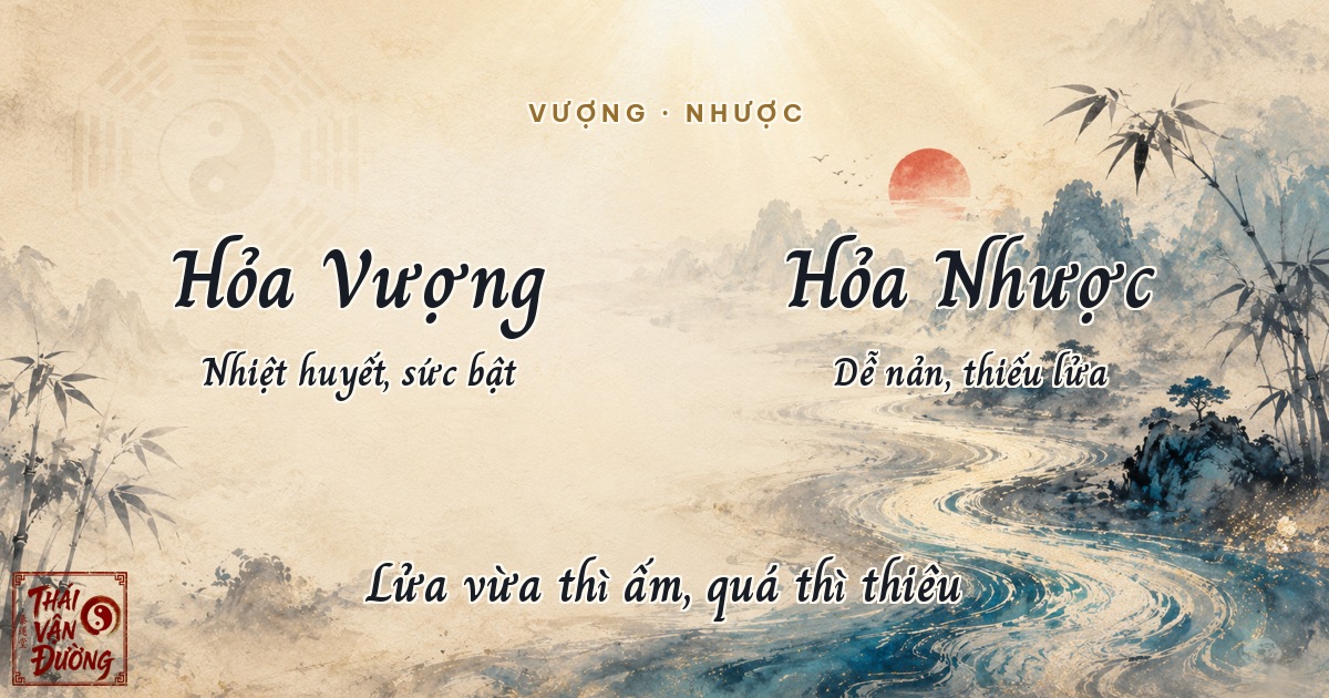 Hỏa trong Bát Tự — Thiên Can và Địa Chi đại diện