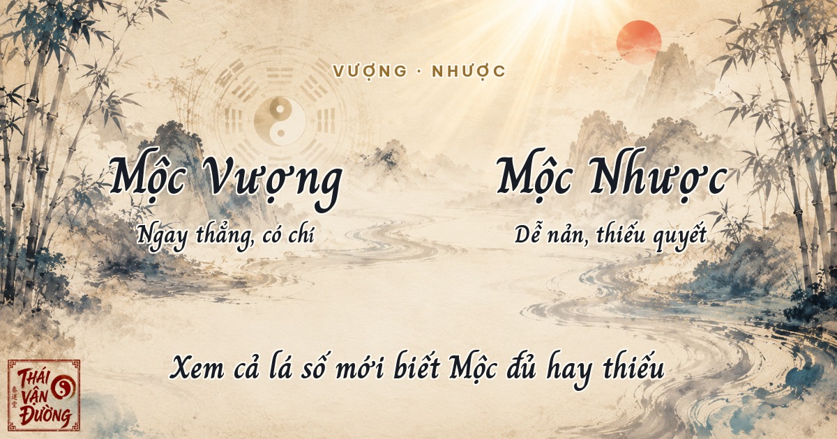 Mộc trong Bát Tự — Thiên Can và Địa Chi đại diện