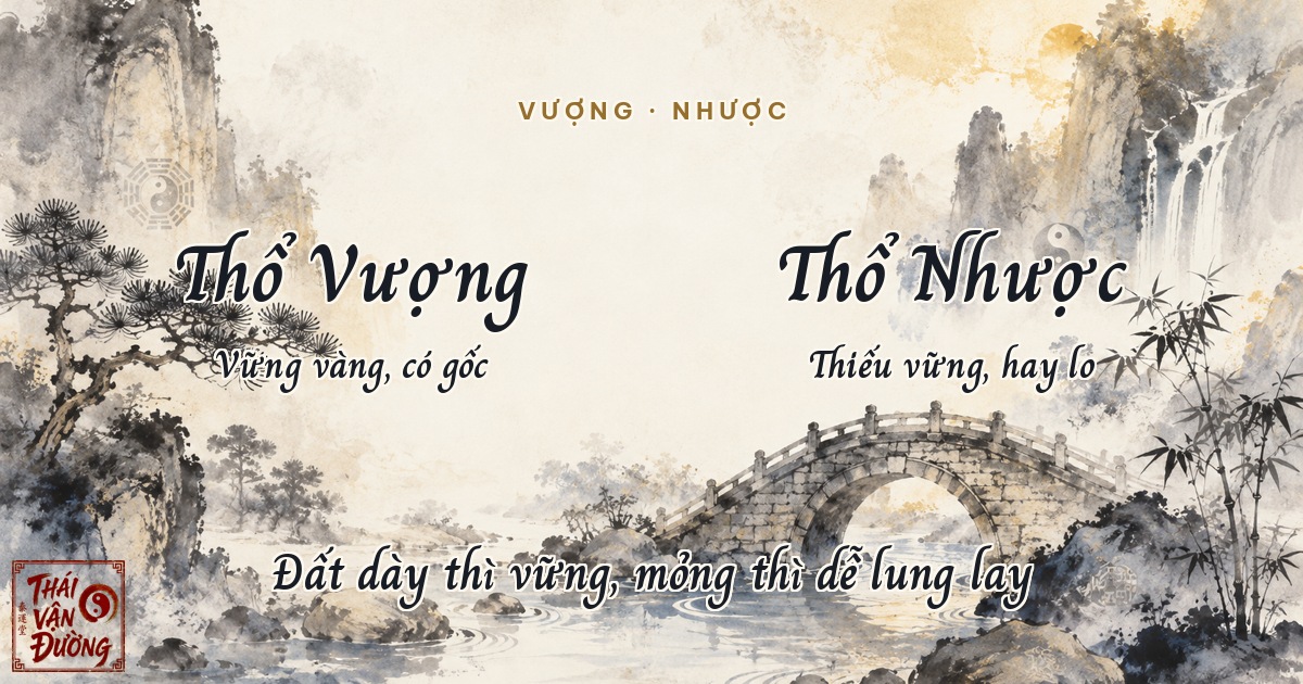 Thổ trong Bát Tự — Thiên Can và Địa Chi đại diện