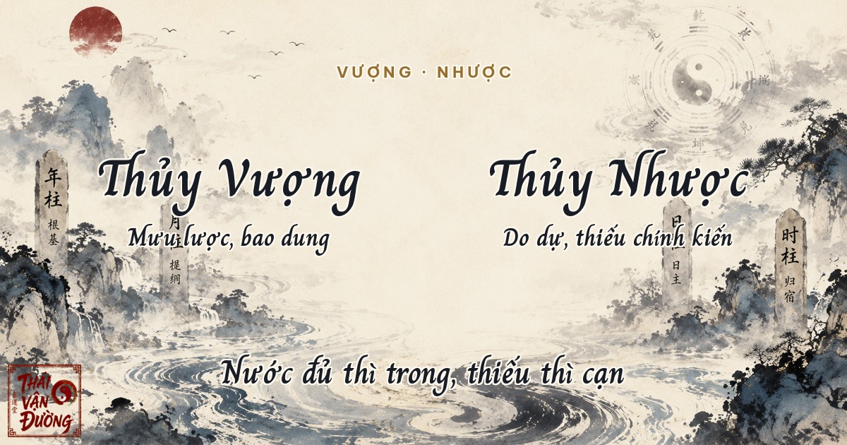 Mệnh Thủy trong Bát Tự