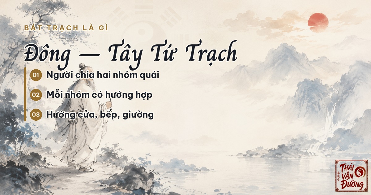 1. Nguồn gốc Xem Bát Trạch 24 sơn hướng
