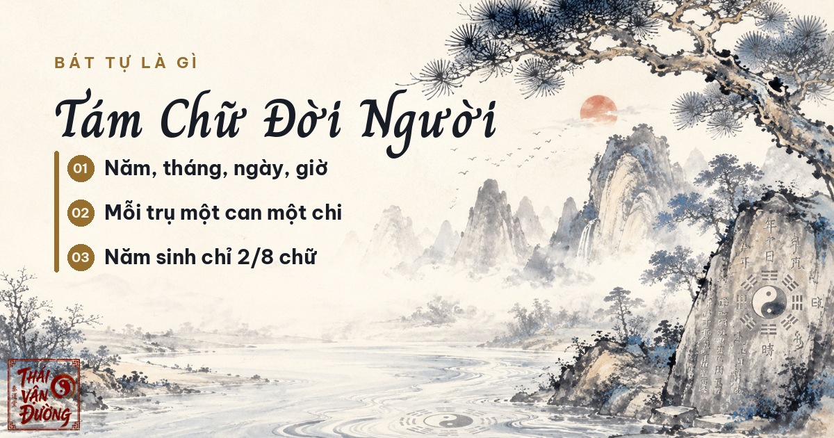 1. Lá số bát tự (Tứ Trụ) là gì?