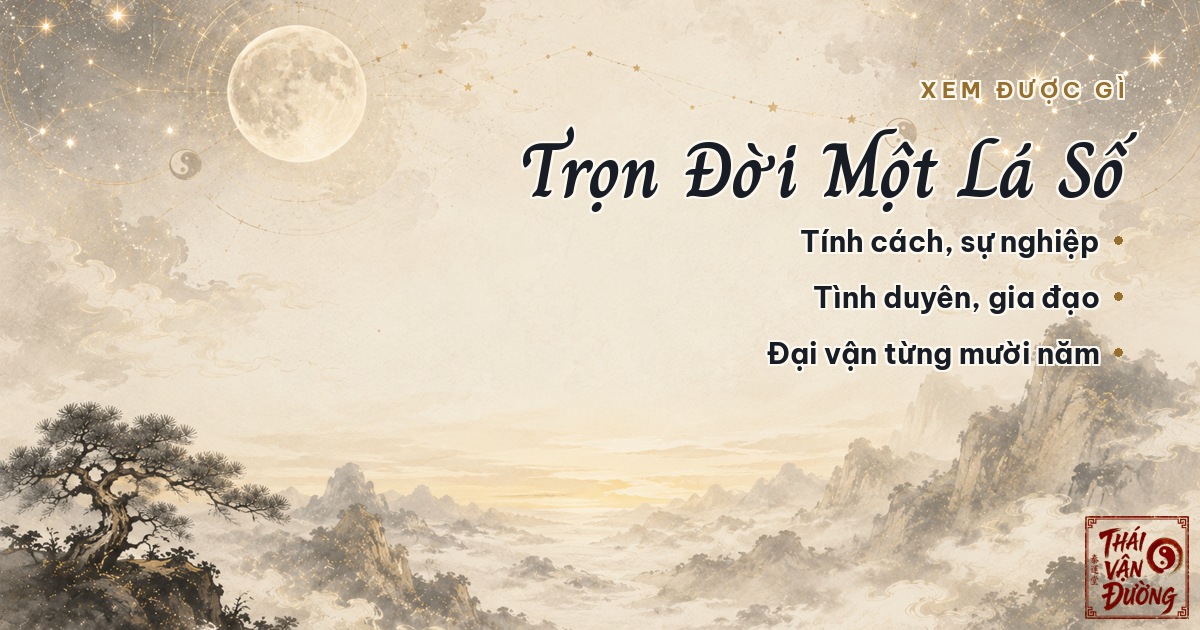 2. Xem lá số tử vi trọn đời cho biết những gì?