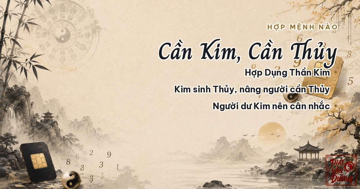 Số 6 hợp mệnh nào