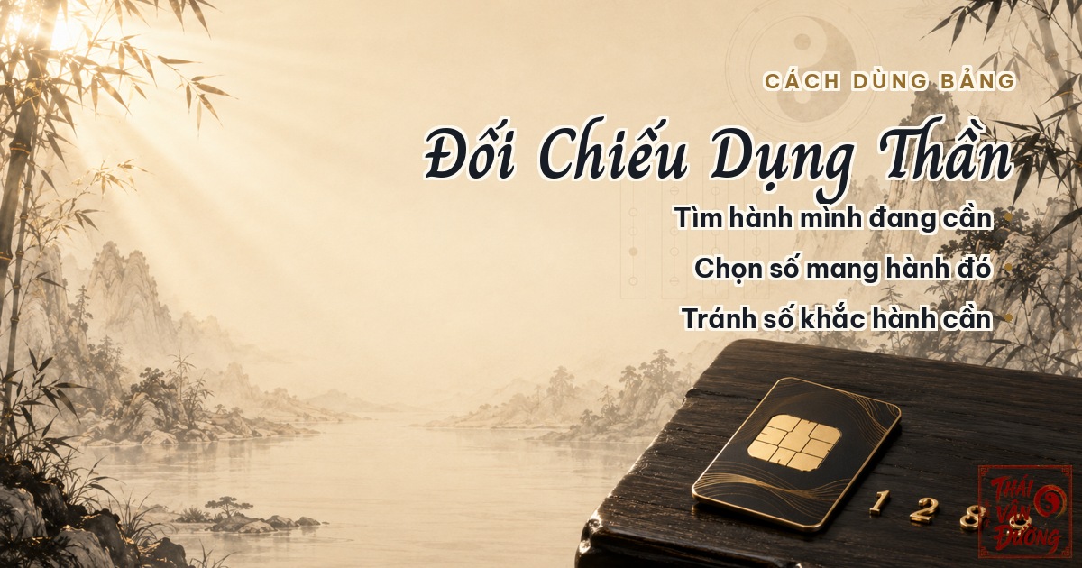 Nguyên tắc sinh – khắc giữa các con số