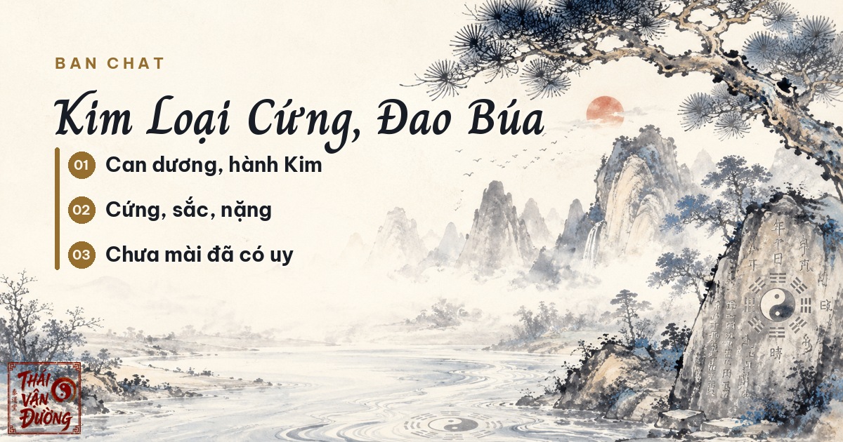 Thiên Can Canh — bản chất và hình ảnh trong Bát Tự