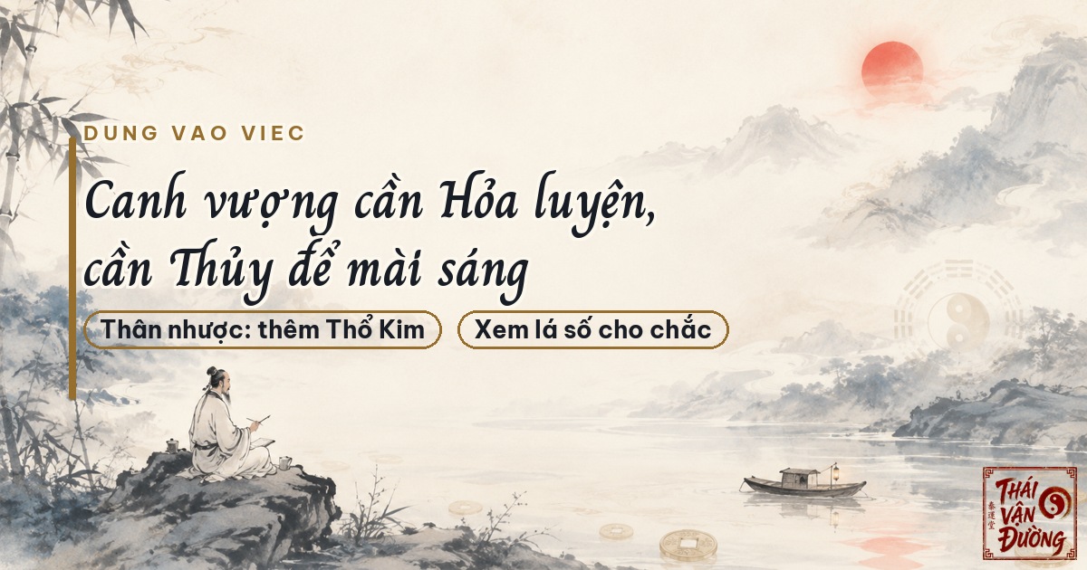 Dùng Thiên Can Canh vào nghề nghiệp và hướng phát triển