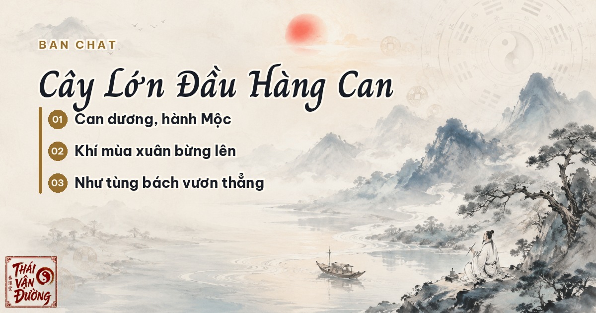 Thiên Can Giáp — bản chất và hình ảnh trong Bát Tự