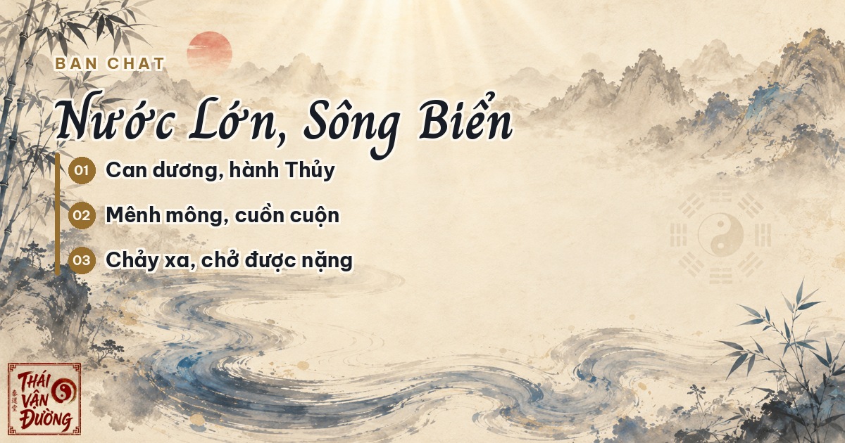 Thiên Can Nhâm — bản chất và hình ảnh trong Bát Tự