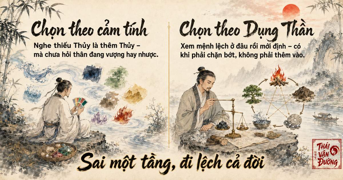 Vì sao không thể thiếu gì bổ nấy