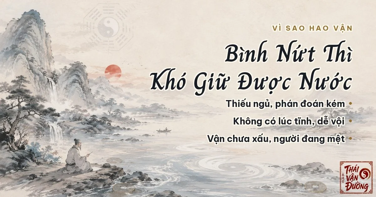 Vì sao mất cân bằng âm dương làm hao vận