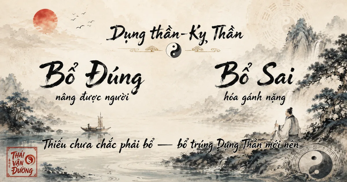 Bổ đúng hay bổ sai hành Thủy