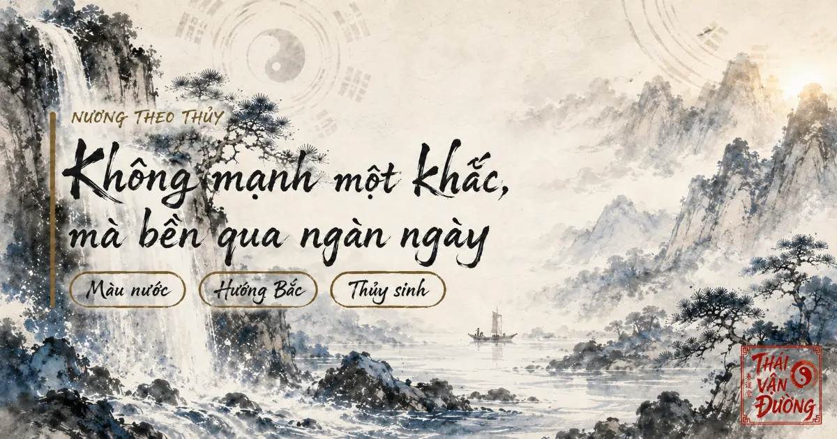 Màu sắc hướng vật phẩm hành Thủy