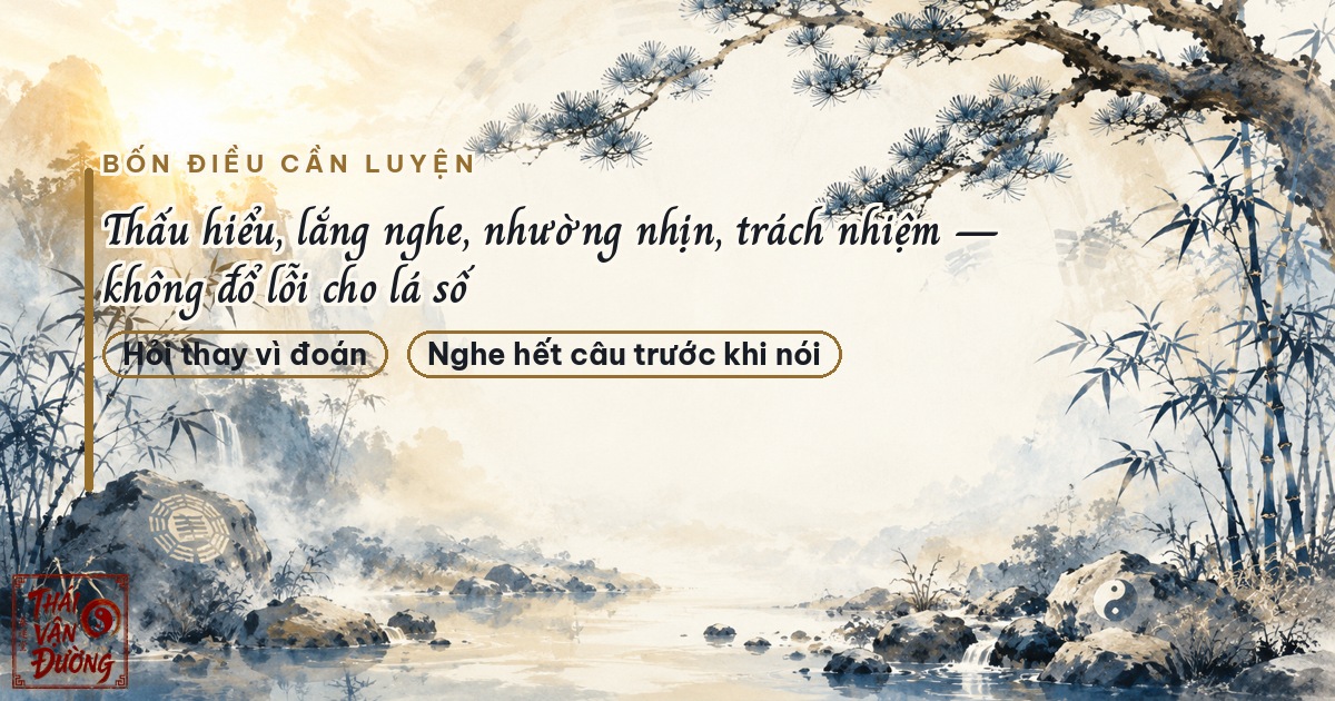 Bốn điều hôn nhân cần