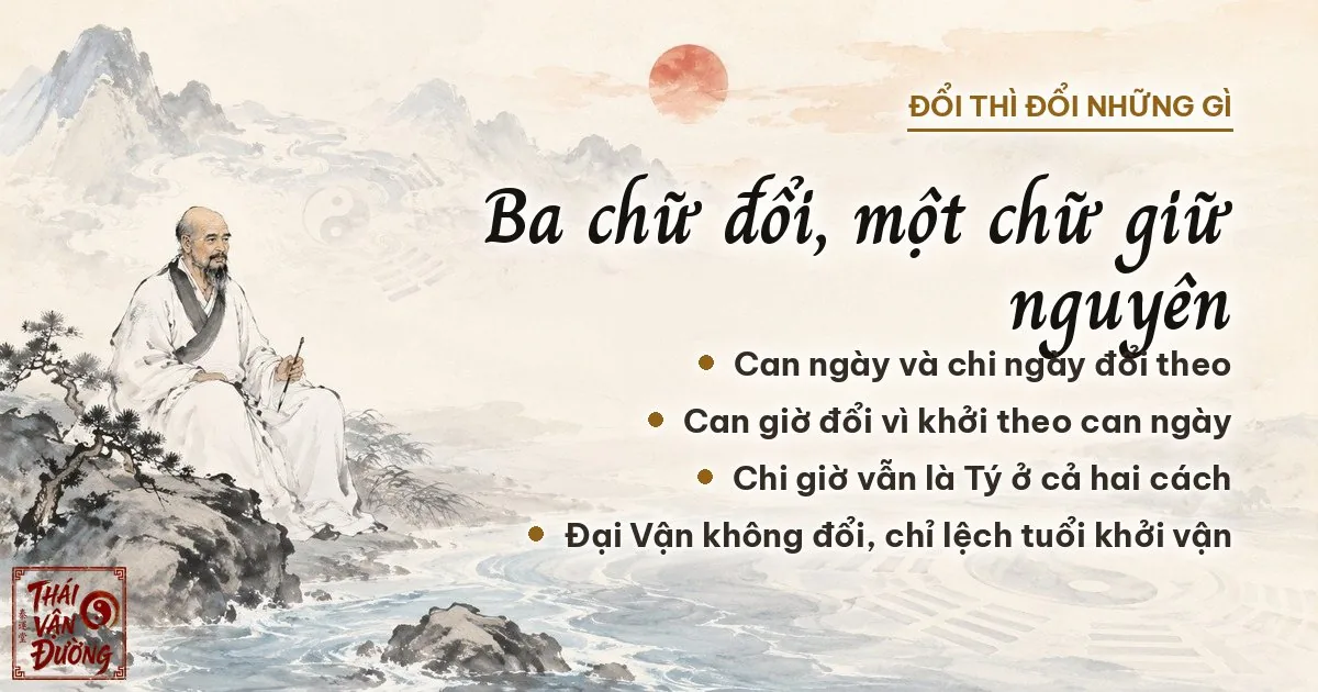 Hai bản lá số đặt cạnh nhau