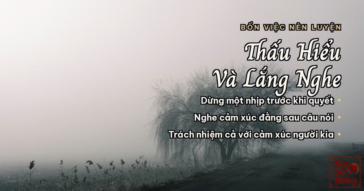 Bốn việc nên luyện