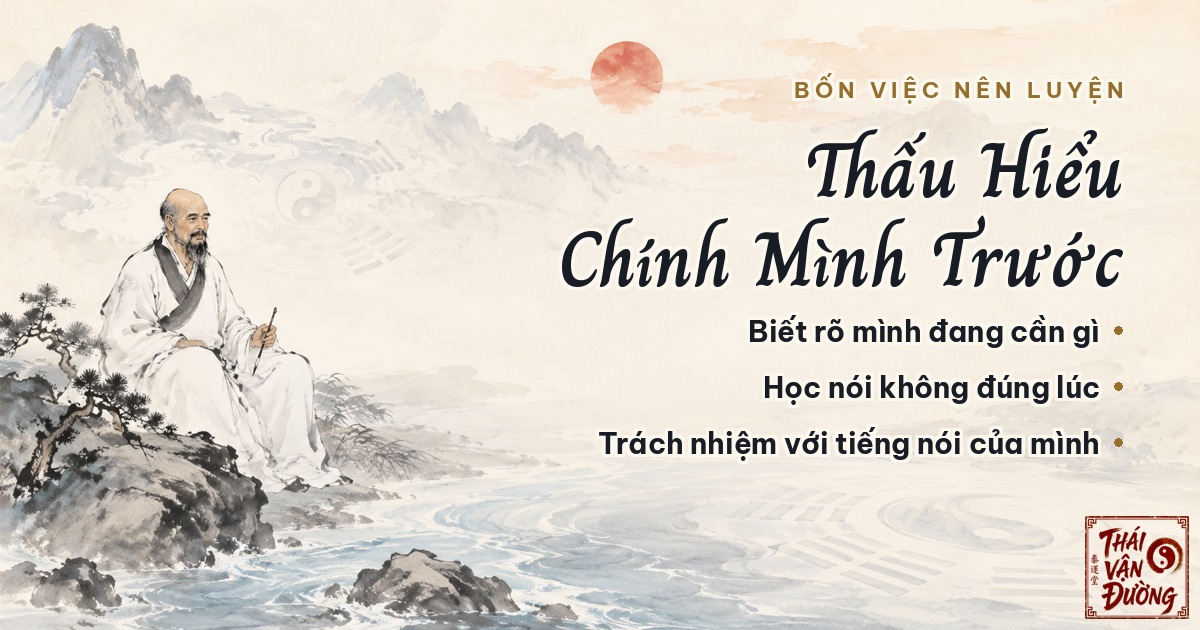Bốn việc nên luyện