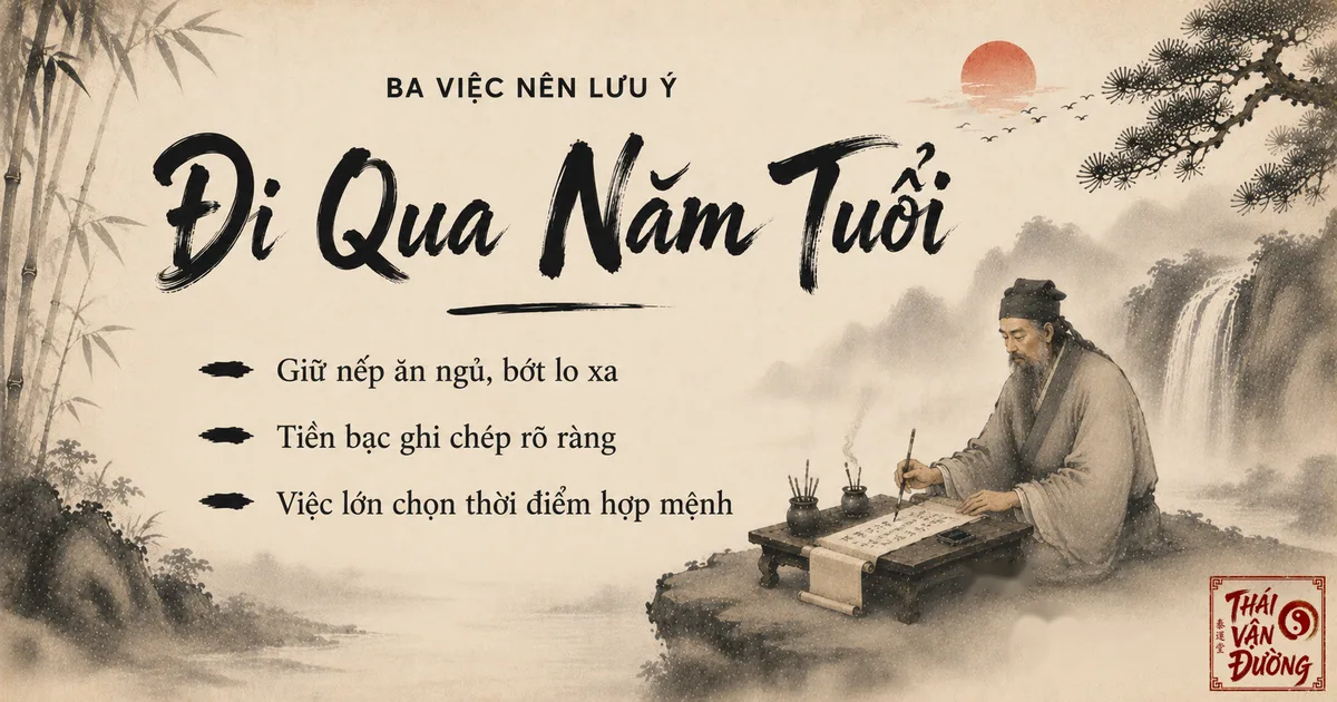 Cách đi qua năm tuổi cho nhẹ nhàng