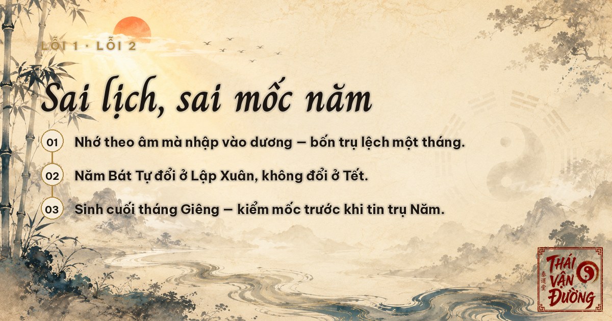 Sai lich am duong va sai moc Lap Xuan