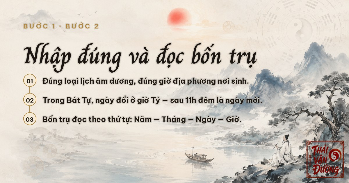 Nhap dung va doc bon tru