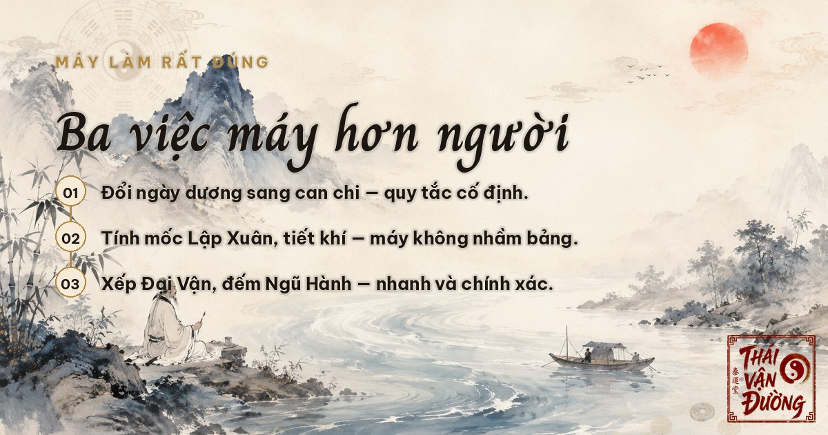 Ba viec may lam chinh xac hon nguoi