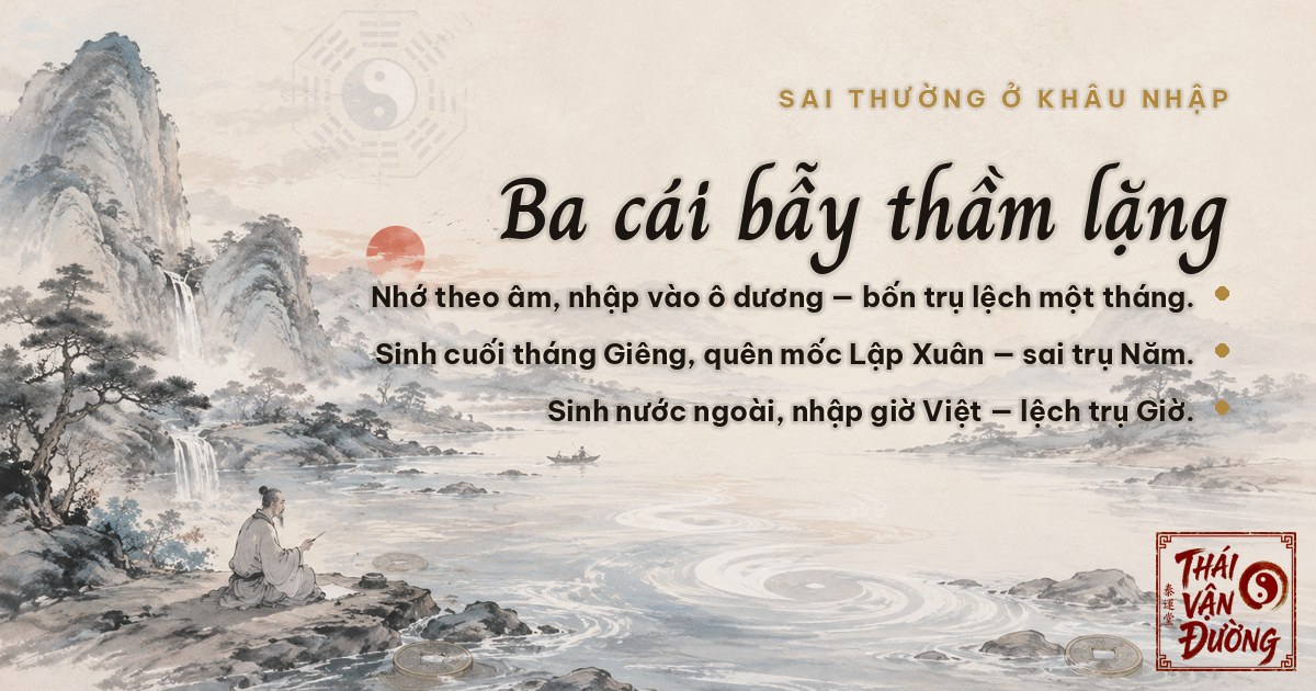 Ba cai bay tham lang: lich, moc, mui gio