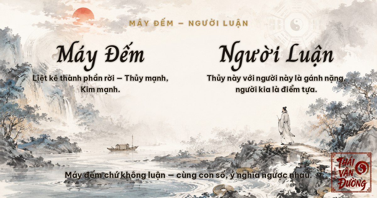 May dem — nguoi luan: cai may khong lam thay