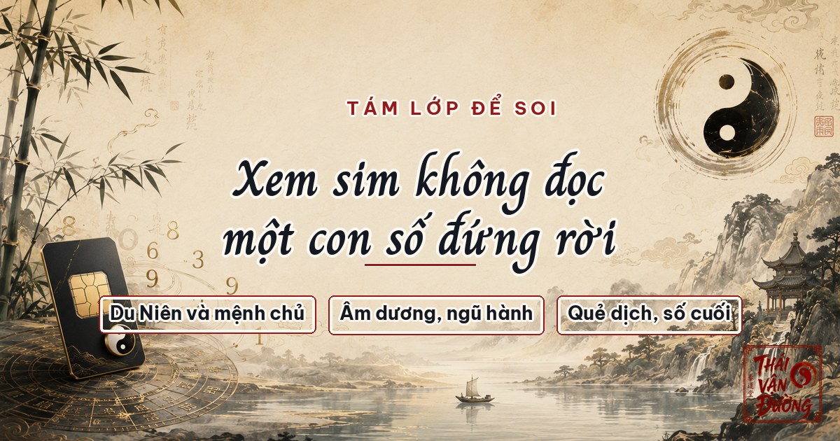 Hướng dẫn dùng công cụ luận giải sim phong thuỷ