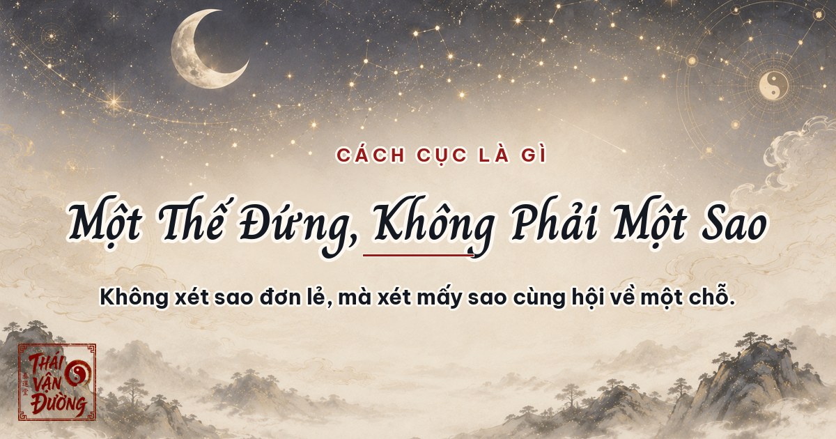 Cách cục là một thế đứng