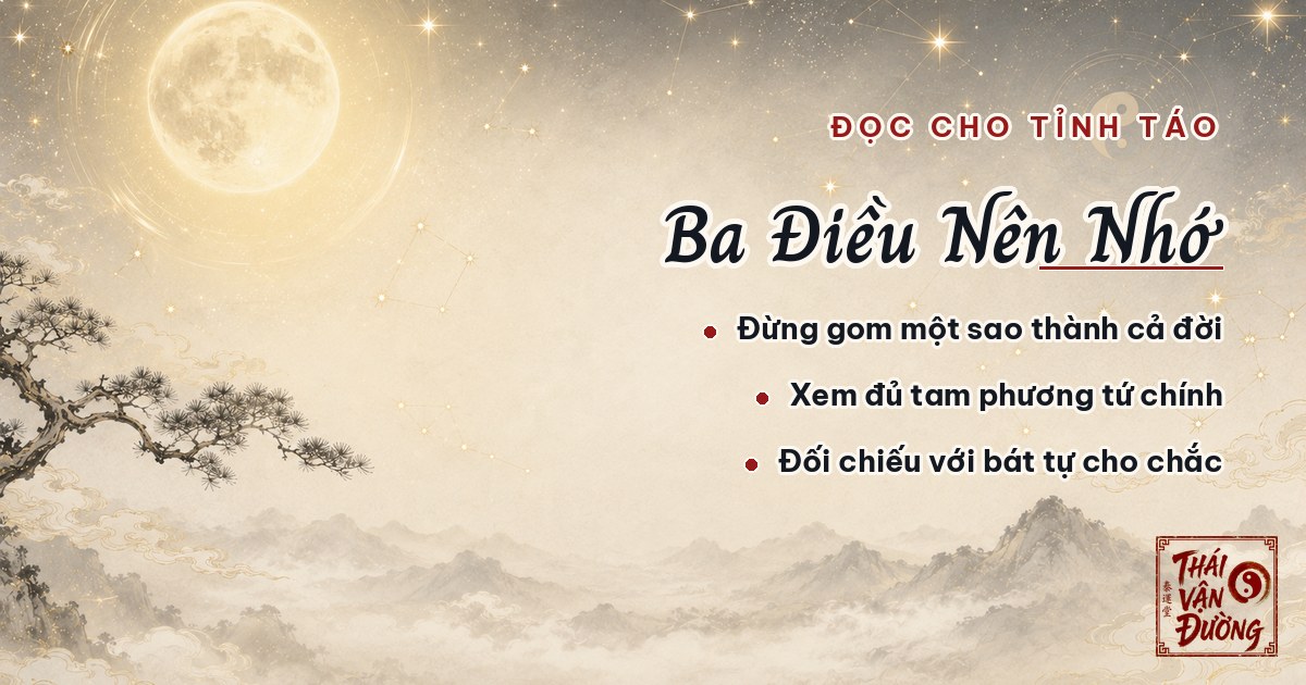 Ba điều nhớ khi đọc cách cục